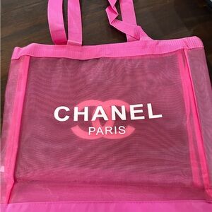 Chanel Paris GWP Pink Tote Bag